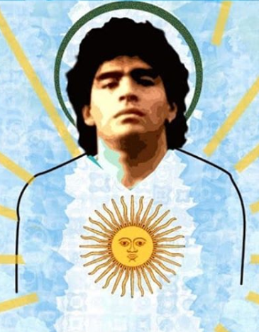 Диего Марадона - Бог во плоти.